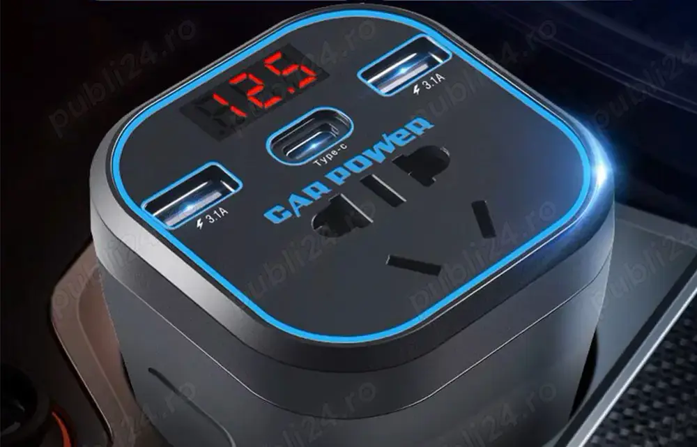 Inverter auto 12/24V 200/400W