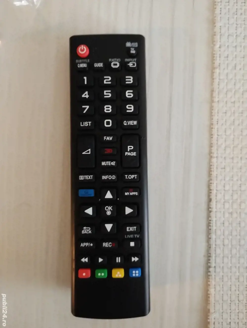 Vând o telecomanda tv led Lg smart și non smart 