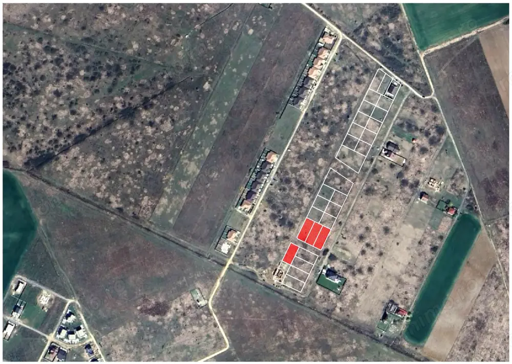 Terenuri pentru case, cu utilitati, Mosnita Noua- comision 0