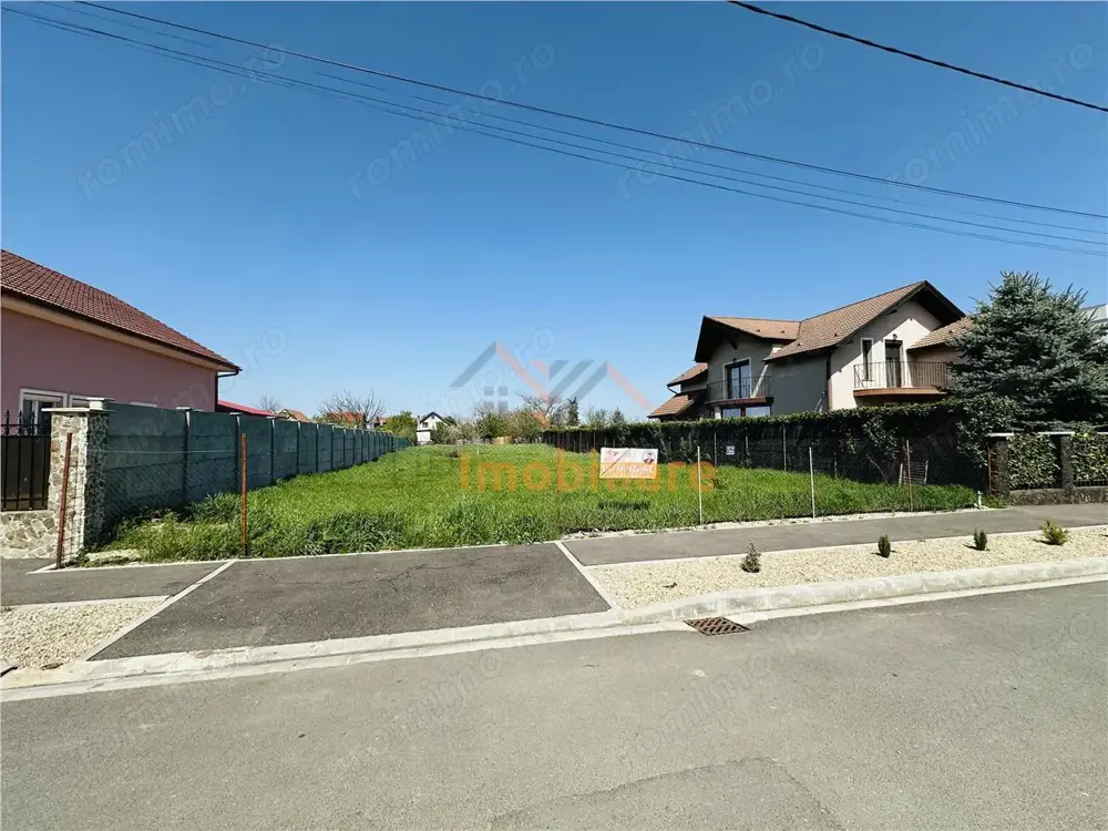 TEREN INTRAVILAN | 754 MP | TOATE UTILITATILE TREASE LA PARCELA