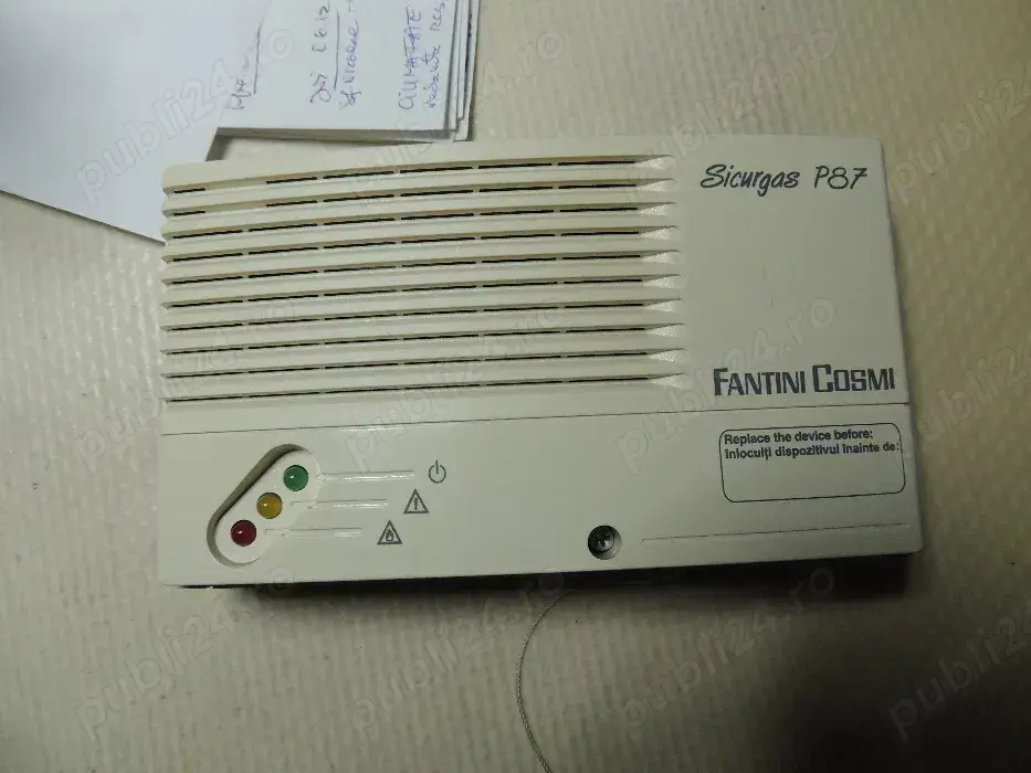 Detector gaz metan Fantini Cosmi Sigurgas P87