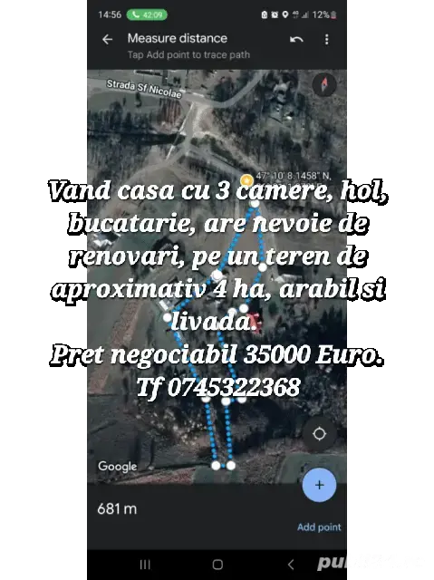 Vand in Agapia, judetul Neamt