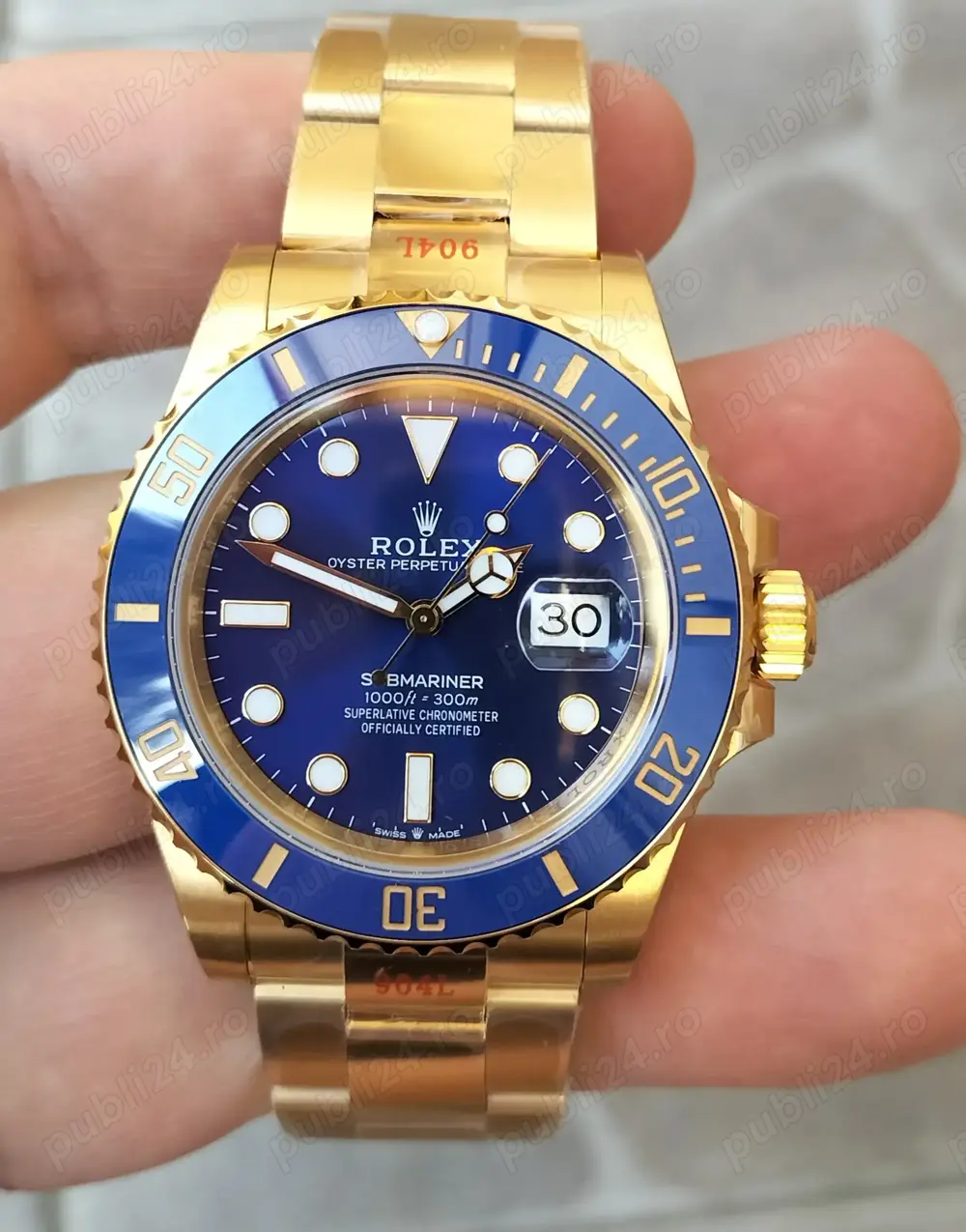 Rolex Submariner 41mm 904L 3235 72 ore rezerva putere