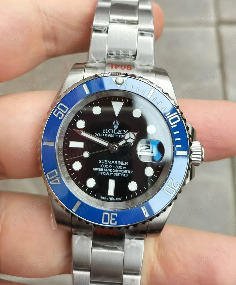 Replica Clona 1 la 1 1:1 Rolex Submariner 40 mm geam Safir bezel Ceramic