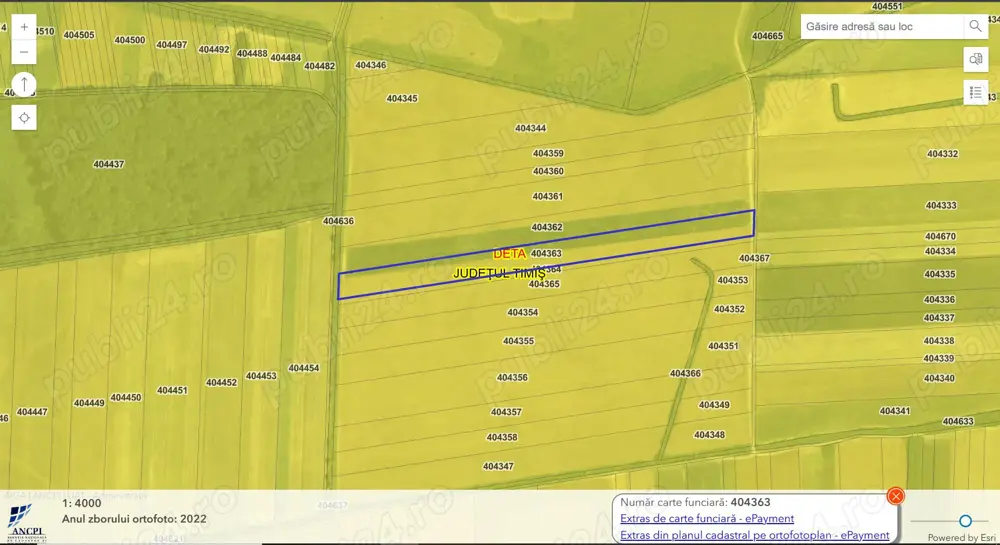 De vanzare teren agricol + padure