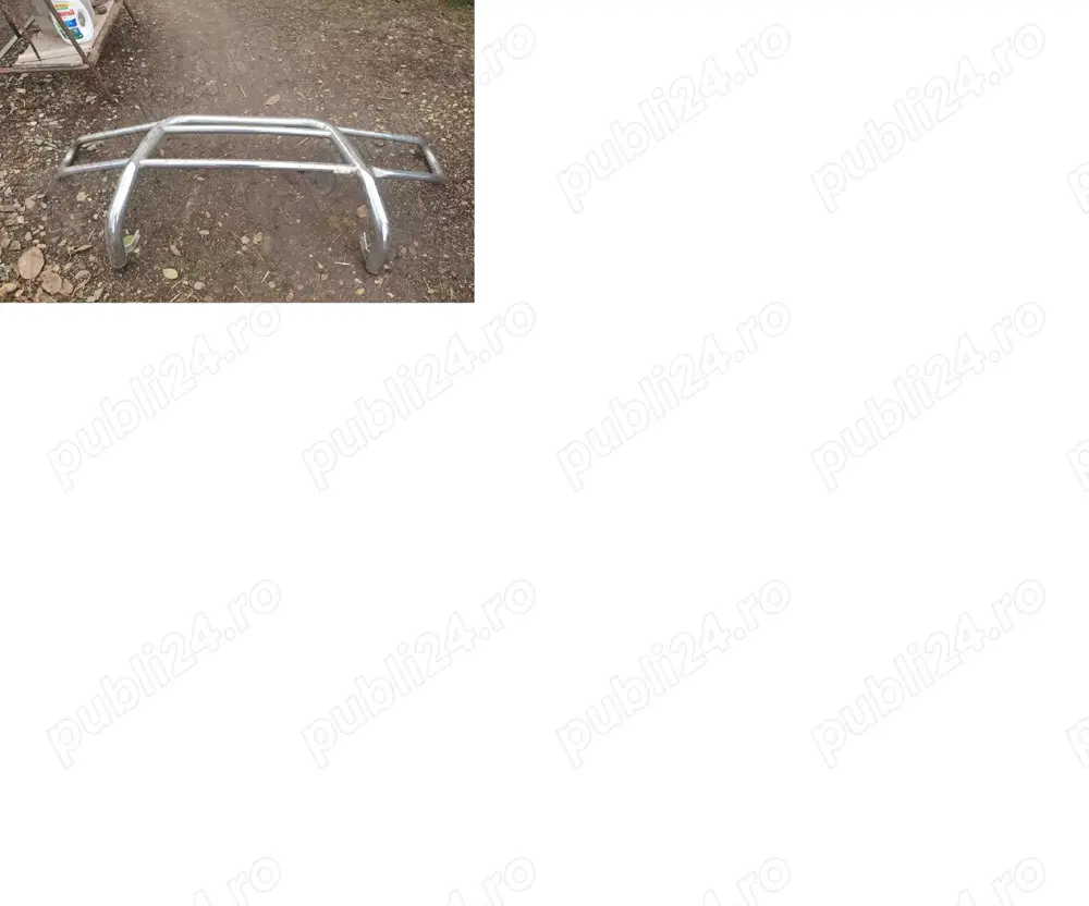 Vand Bullbar din inox in stare foarte buna.