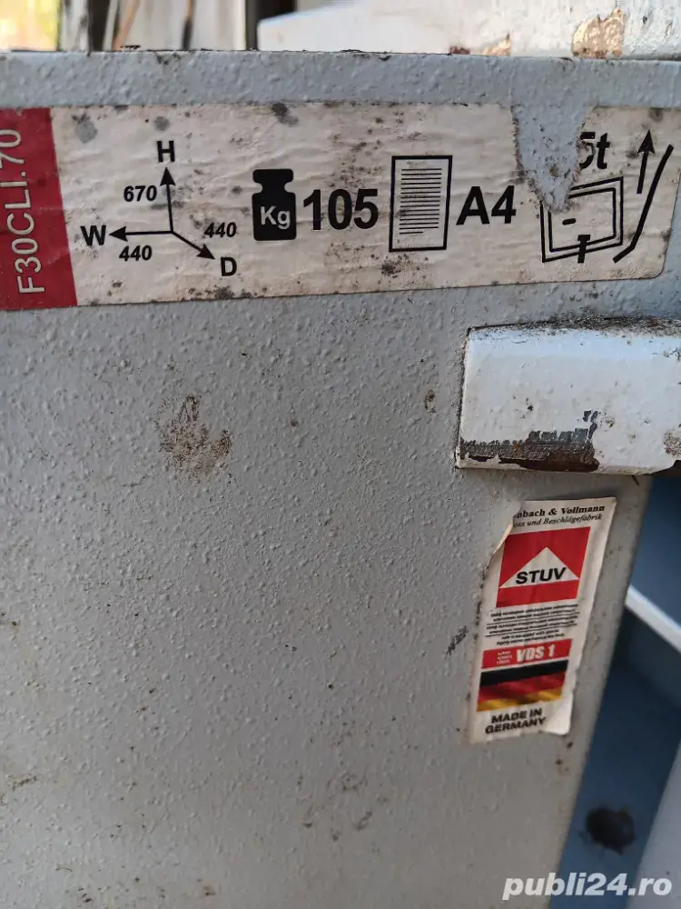 Seif depozitare arme și muniții 