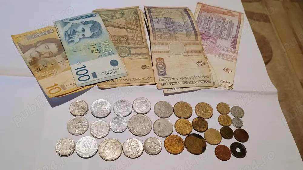 Vând bancnote și monede vechi ptr colectionari