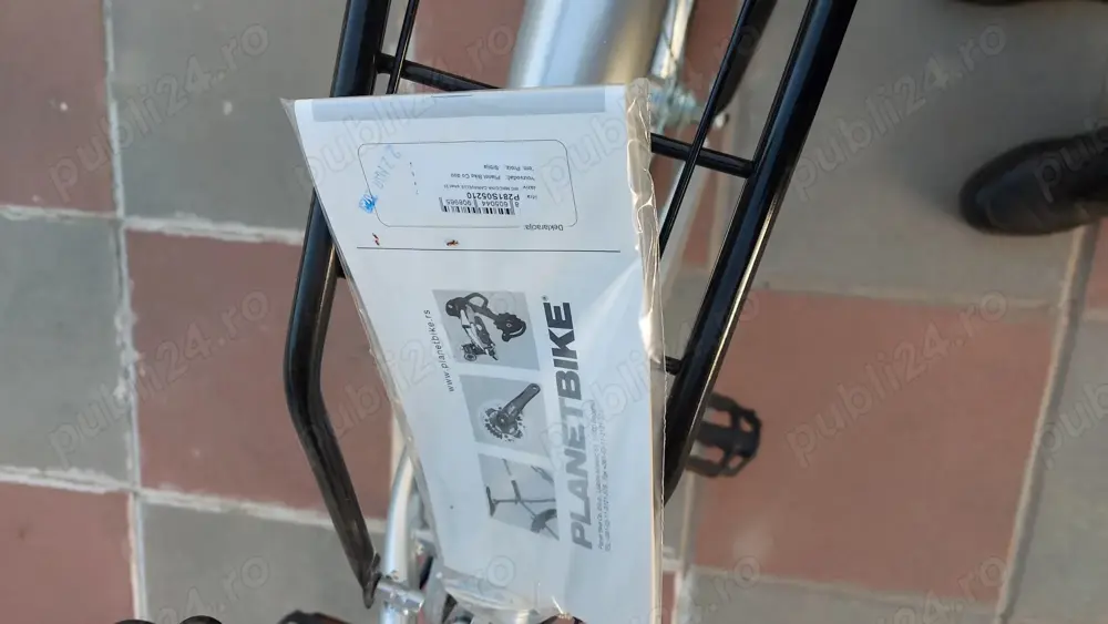 Bicicletă maccina caravelle silver 21