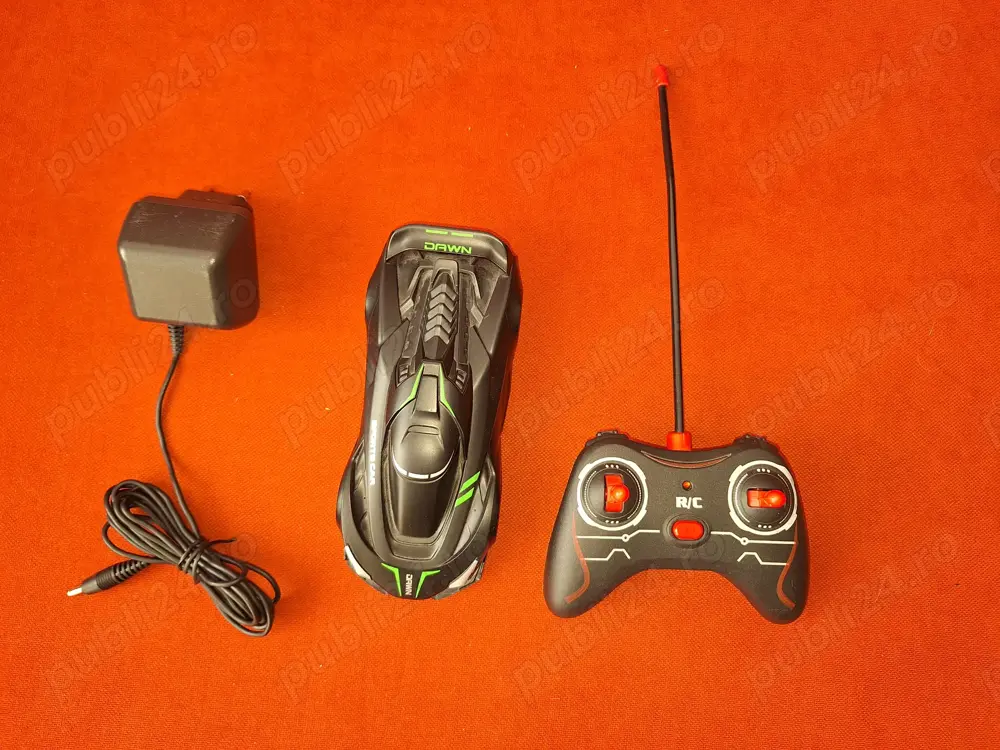 Masinuta cu acumulator si telecomanda + incarcator pentru acumulatori