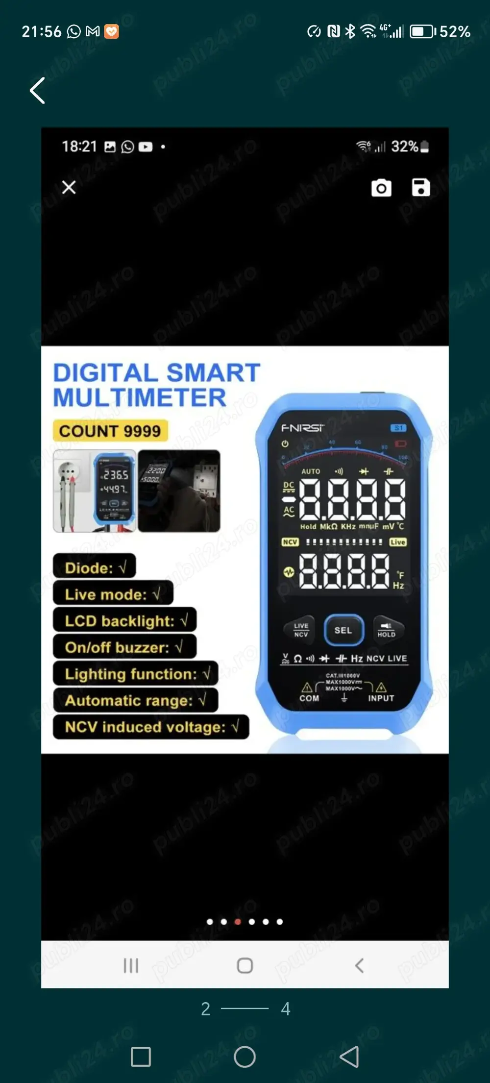 Multimetru (aparat masura) digital