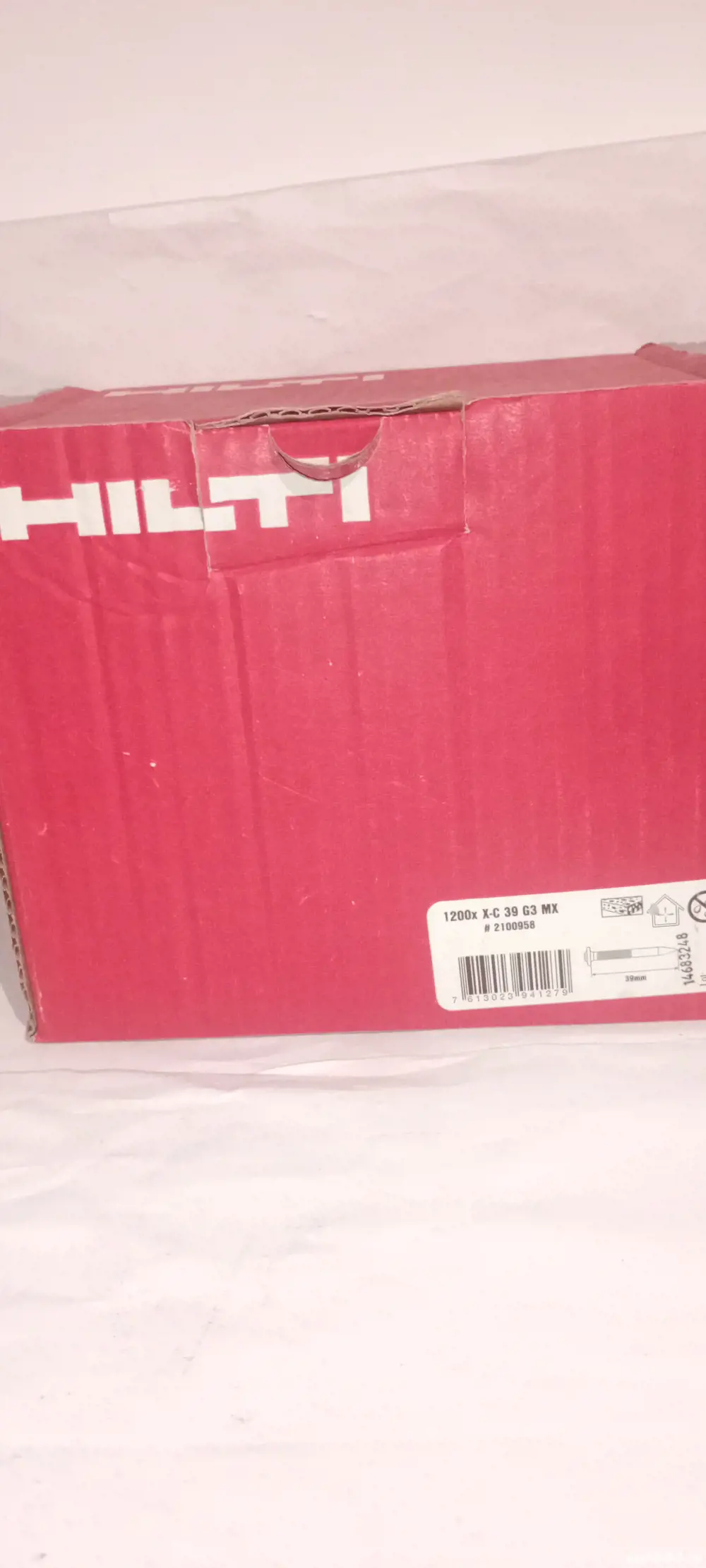 Cuie HILTI de 39 mm și Gaz Pistol GC 42