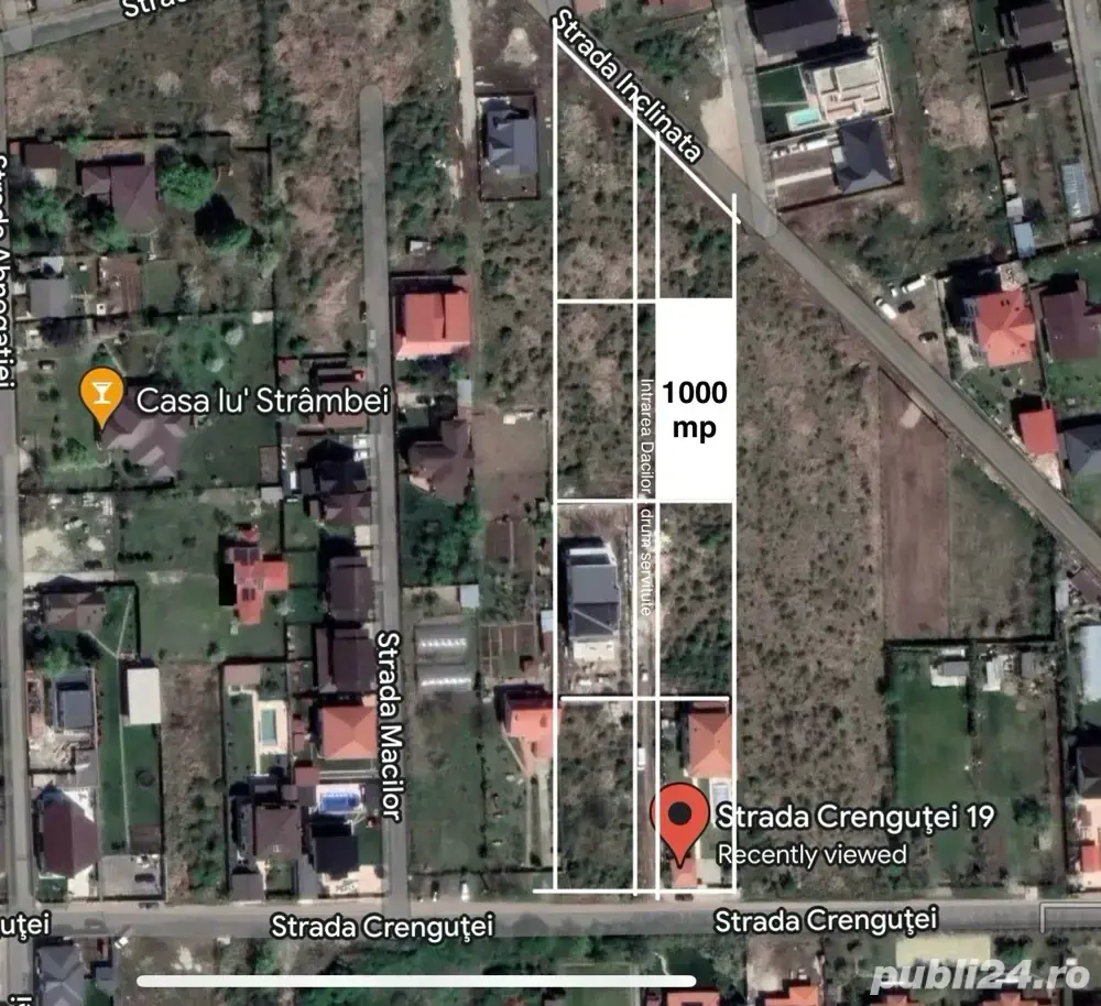 Teren intravilan - Domnesti, Ilfov 1000mp