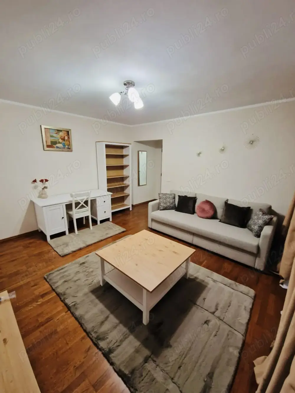 Inchiriez apartament 2 camere semidecomandat Piata Amzei. Teatru Ion Creanga.