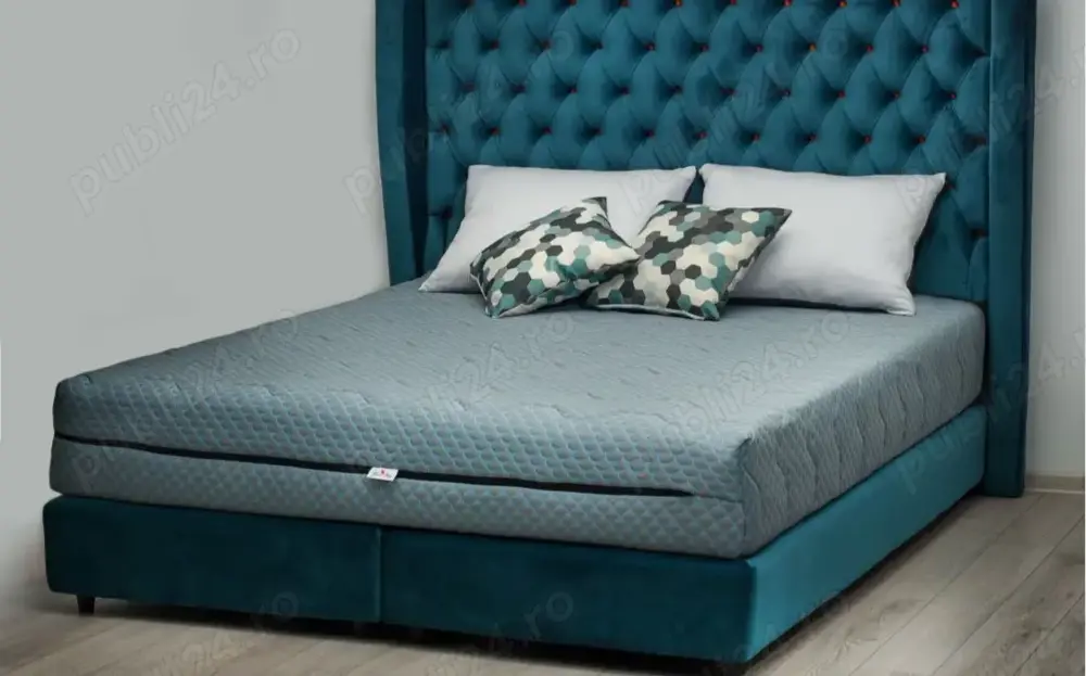 Saltea de pat cu Memorie BestSleep 2m 1m 31cm cu Husă detașabilă