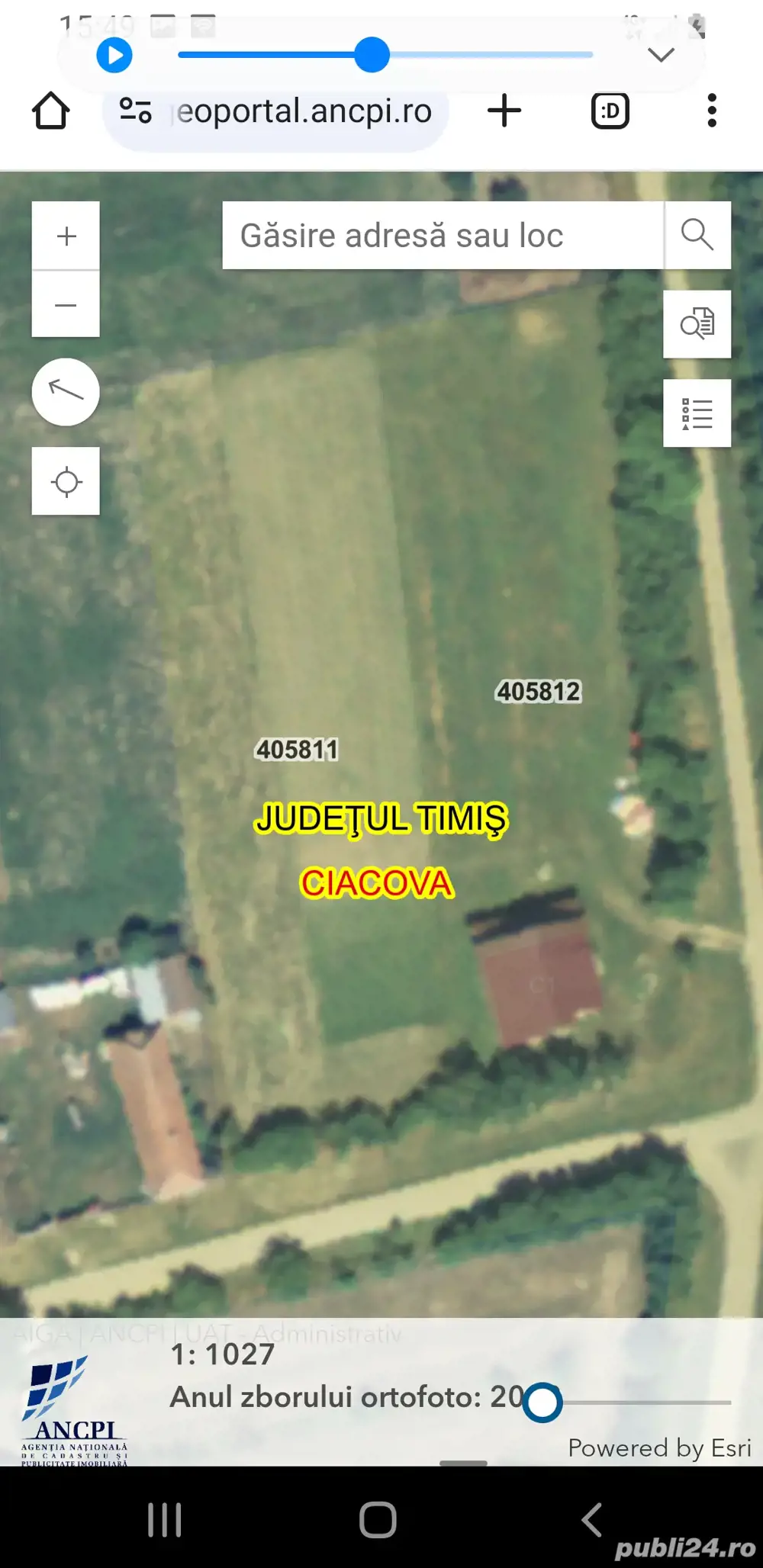 Vand teren intravilan Obad