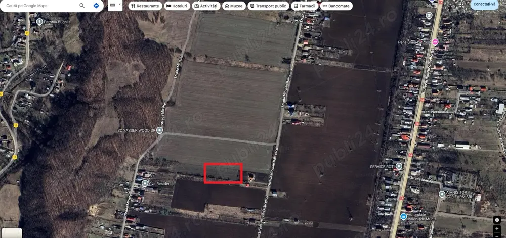 Teren intravilan parcelabil 3283 mp langa Valenii de Munte