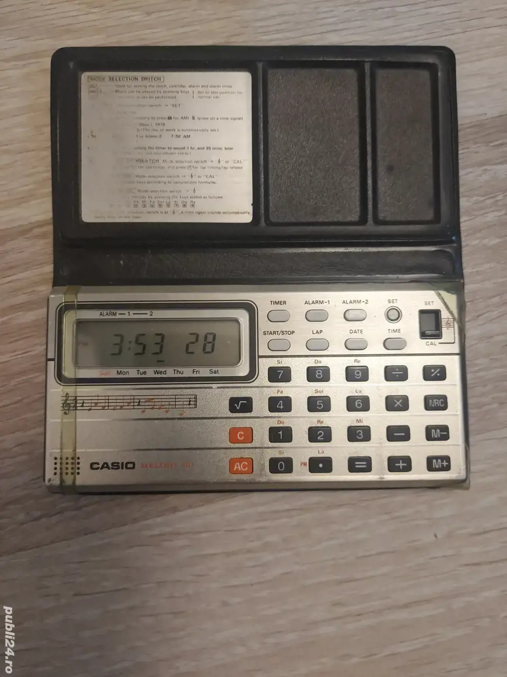 Vand calculator vintage Casio