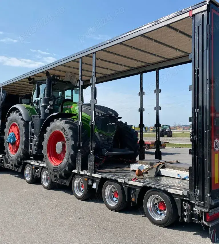 Transport international orice utilaje agricole sau de constructii agabaritice sau mici,.