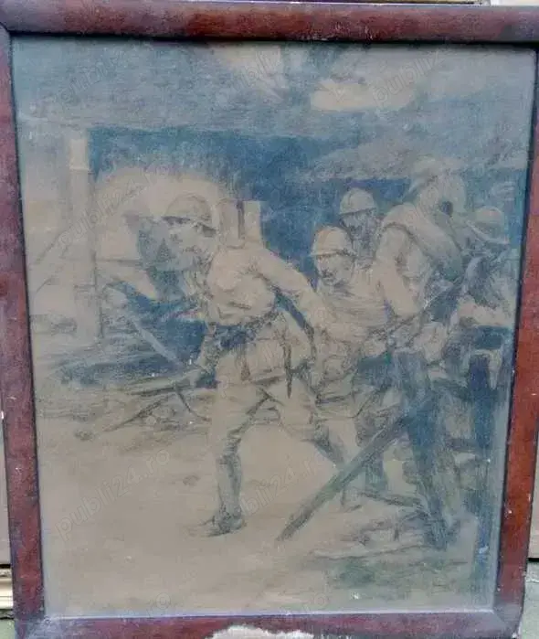 Stoica D. Ion Dumitrescu 1886-1956 Armata Romana - Lupte 1918 Carbune