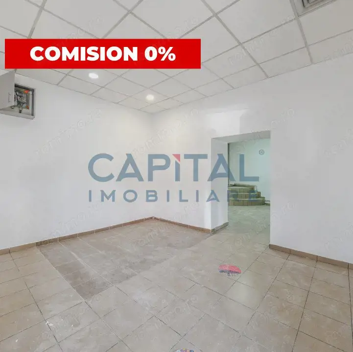 Spatiu comercial de inchiriat, 44mp, vad pietonal si auto, Comision 0%