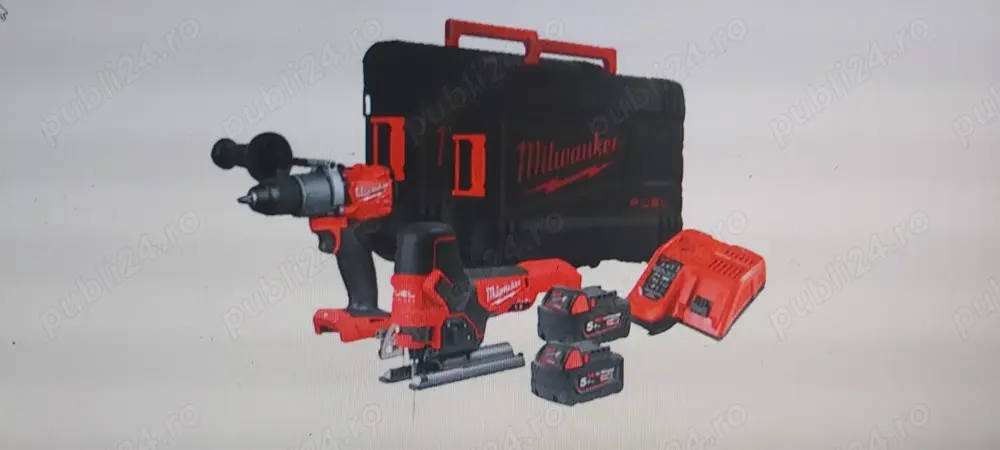 Set 2 scule cu motor m18 fpp2aa2-502x Milwaukee