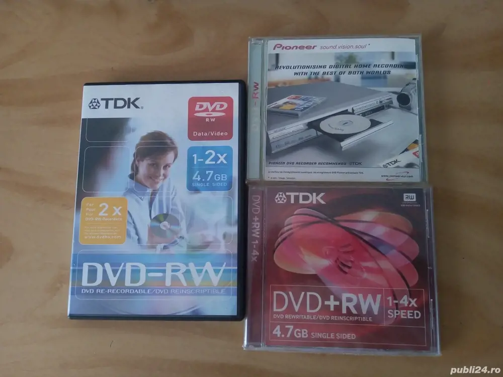 DVD-uri reanregistrabile TDK