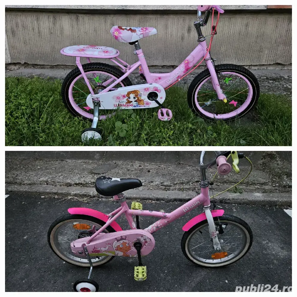 bicicleta copii 3-7 ani, roti 16 inch