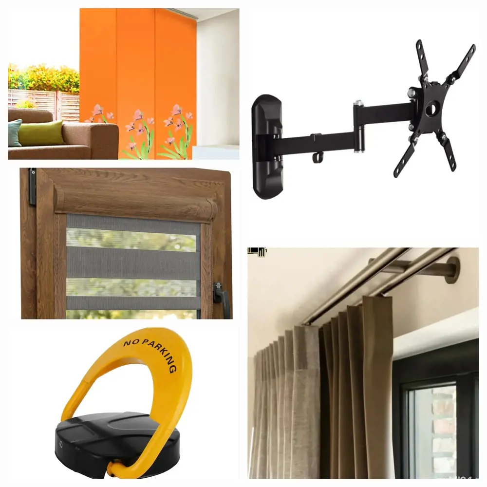 Montaj perdele, rolete, bare, draperii, suport TV