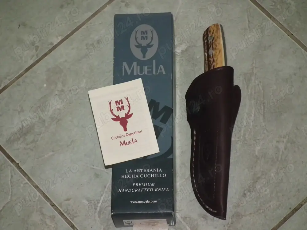 Briceag Muela Kodiak - 10A cutie neutilizat + toc piele