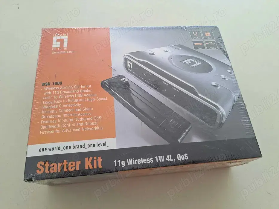 Level One Wireless Broadb Router LevelOne WSK-1000
