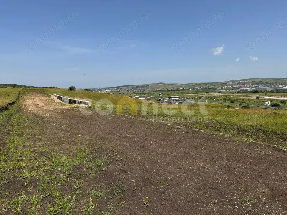 Vanzare teren pentru casa/duplex cu PUZ, la 6 min de Cluj-Napoca