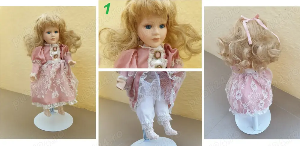 Colectie papusi din portelan, Papusa portelan vintage