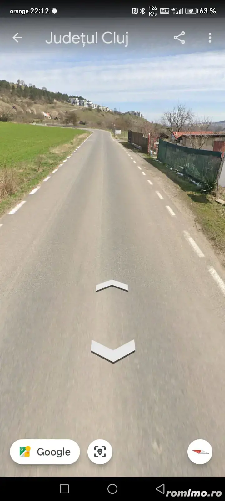 Teren 3600 mp si constructie Floresti Donath Grigorescu Cluj Napoca 