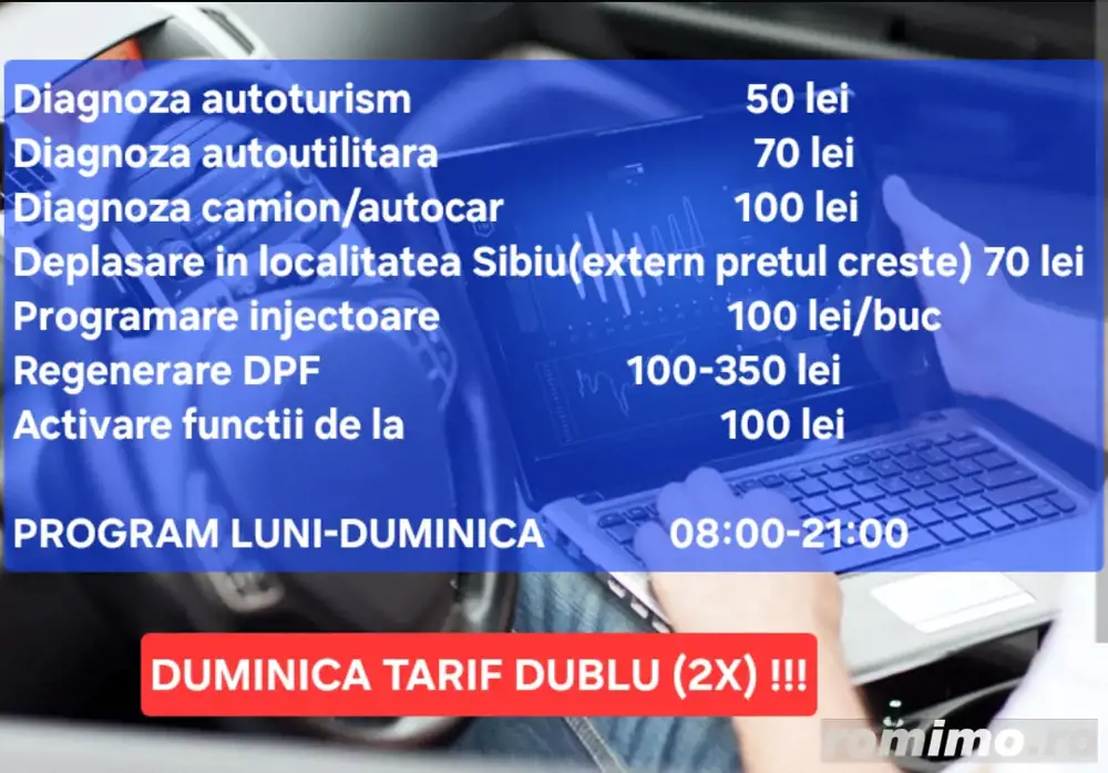Diagnoza Auto camion,50lei Erori Regenerare DPF filtru particule