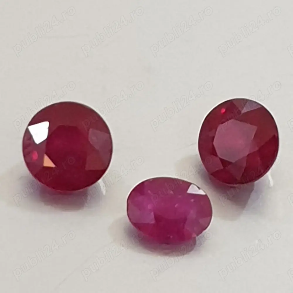 rubin natural,5.1ct. total