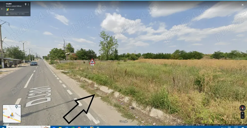 Teren intravilan de vanzare Calarasi Budesti