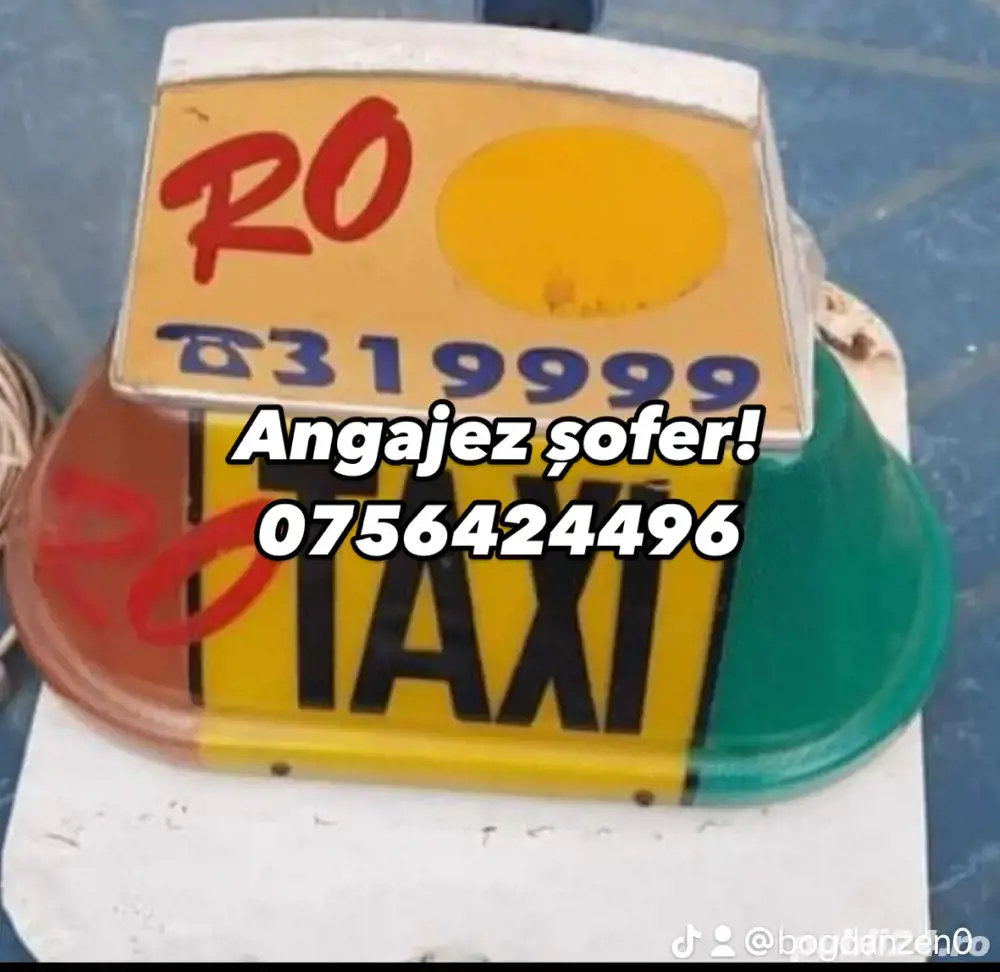 angajam soferi taxi  angajam soferi taxi