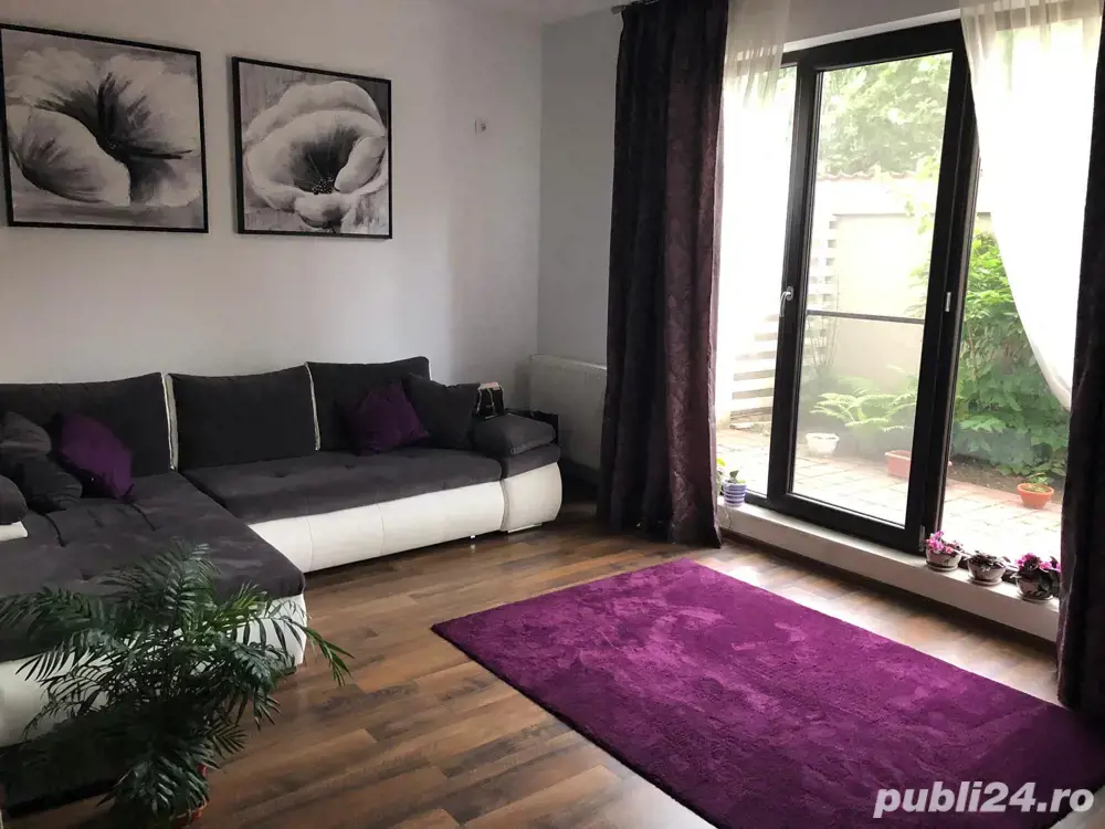 Inchiriez garsoniera tip Studio cu iesire in curte proprie