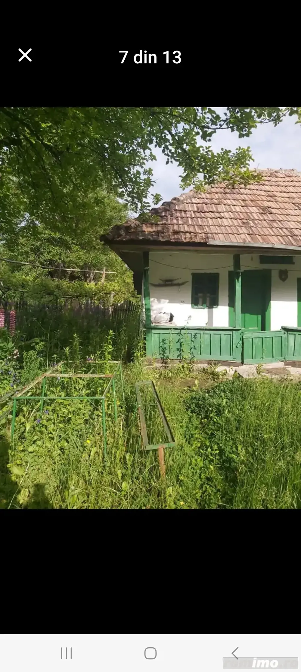 Casă batrânească+Pădure Fânețe 