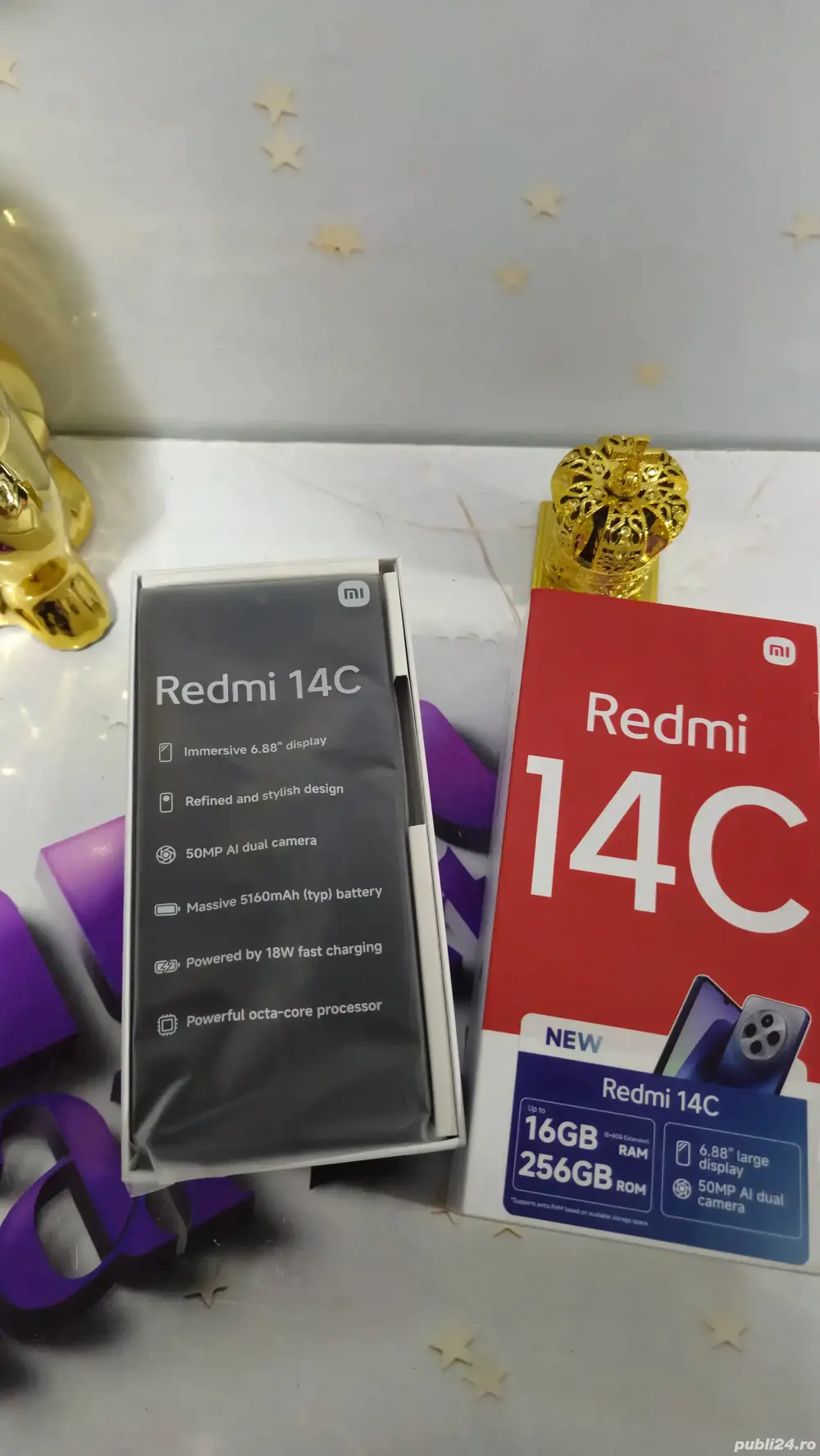 Redmi 14 C 256GB 16GB Ram Duos.Pre  fix 0 Minute.