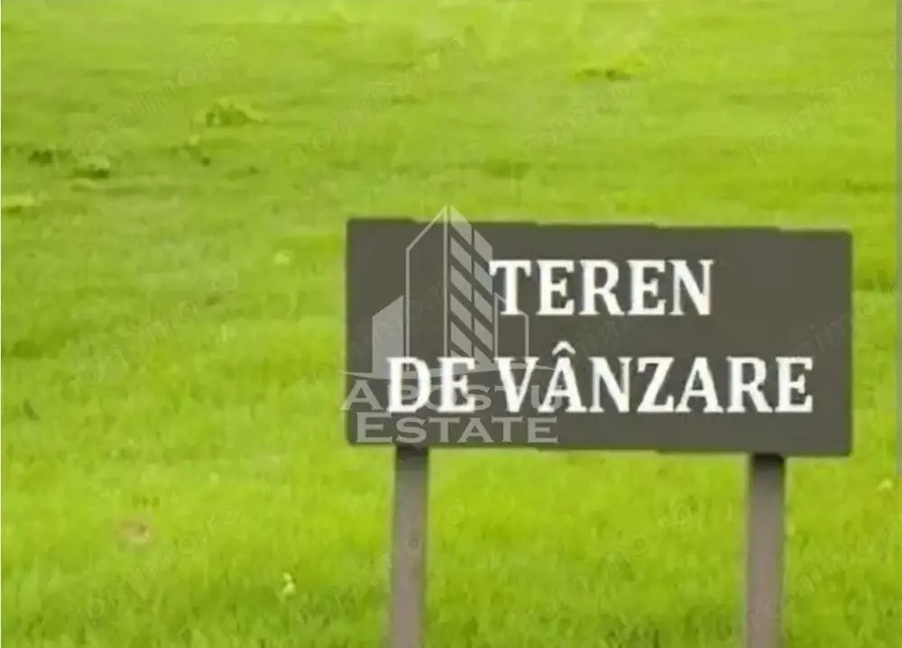 Teren intravilan langa case 5000 mp , apa , curent , Sacosu Turcesc