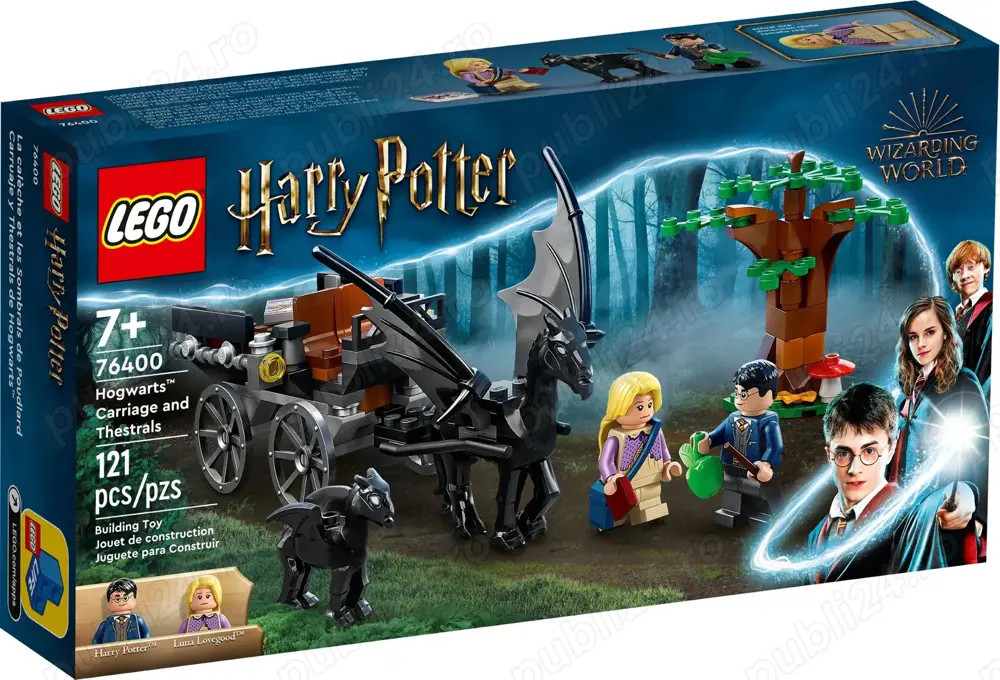 LEGO Harry Potter 76400 Hogwarts Carriage and Thestrals -NOU