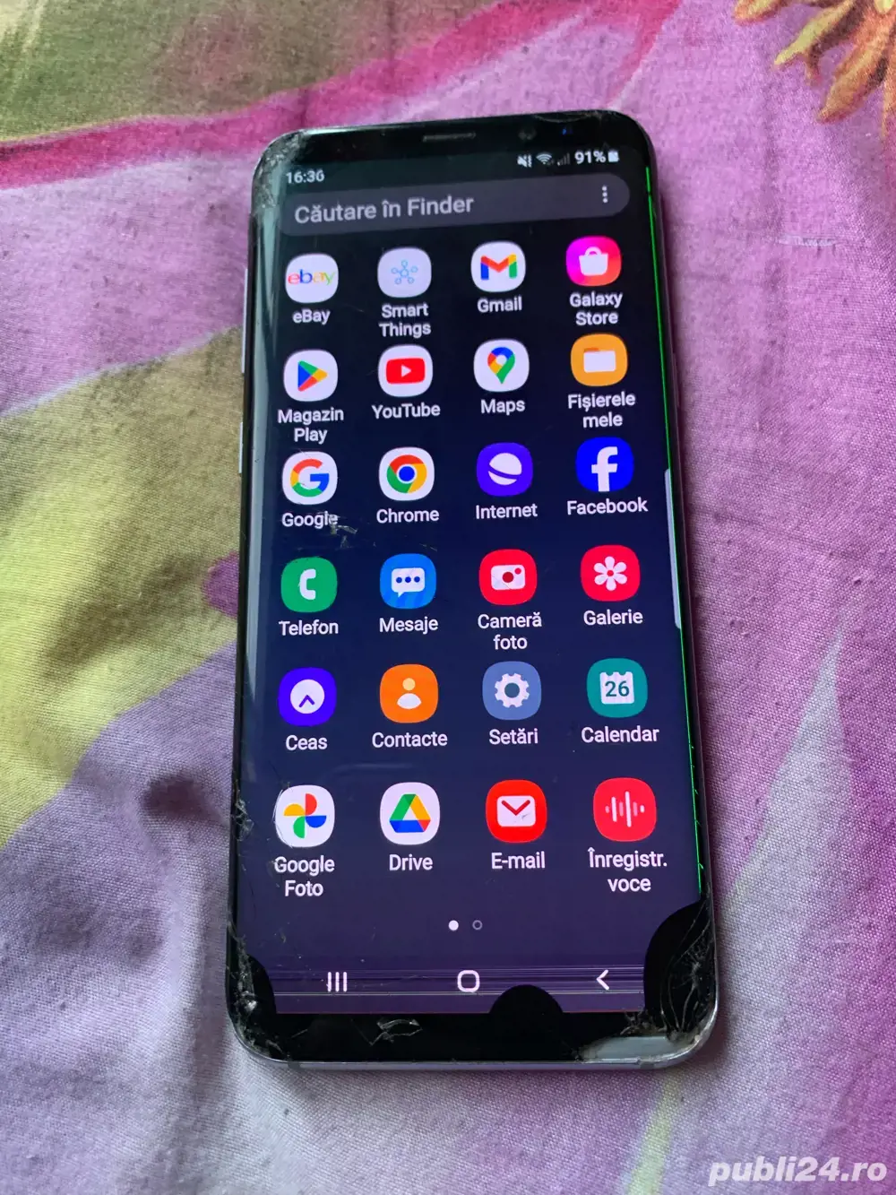 Vand tel samsung s8+ liber de retea 
