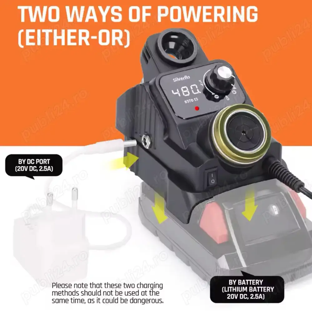 Aparat de lipit portabil letcon baterie