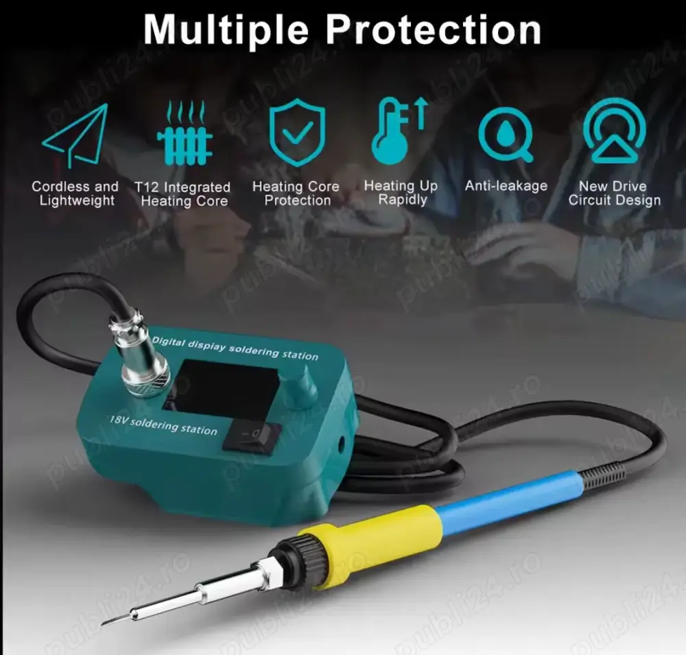 Aparat de lipit letcon portabil pentru Makita