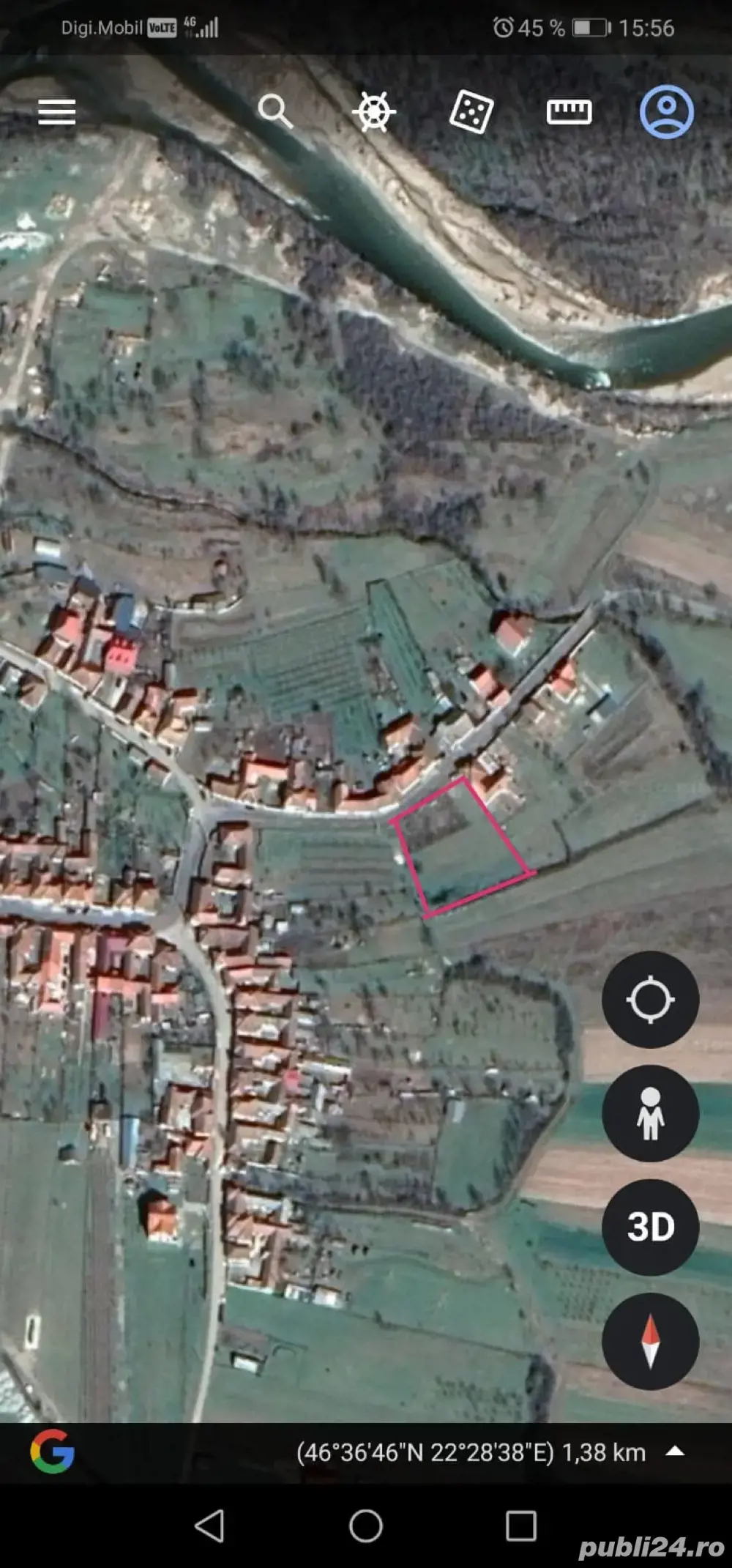 Teren intravilan Buntesti Bihor