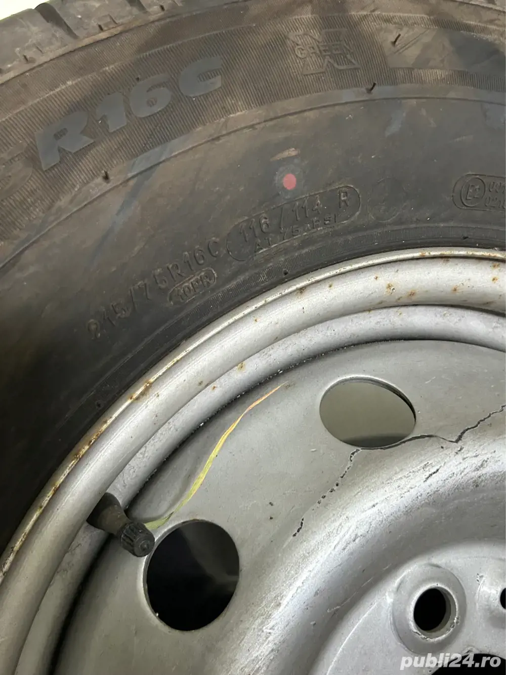 Roata rezerva originala Citoren Jumper 215/75/R16C