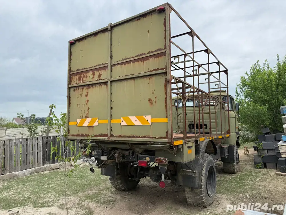 Camion IFA W50 4x4 militar, capestan funcțional, stare bună!