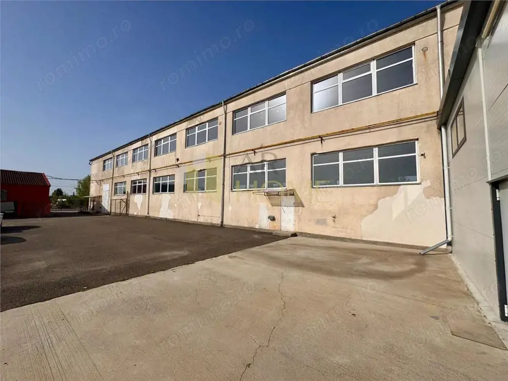 Hala industriala P+1E, 1646 mp, Ploiesti, Mihai Bravu, acces tir.